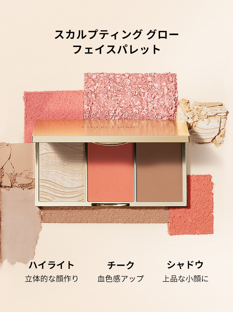 スカルプティング グロー シェーディングパレット