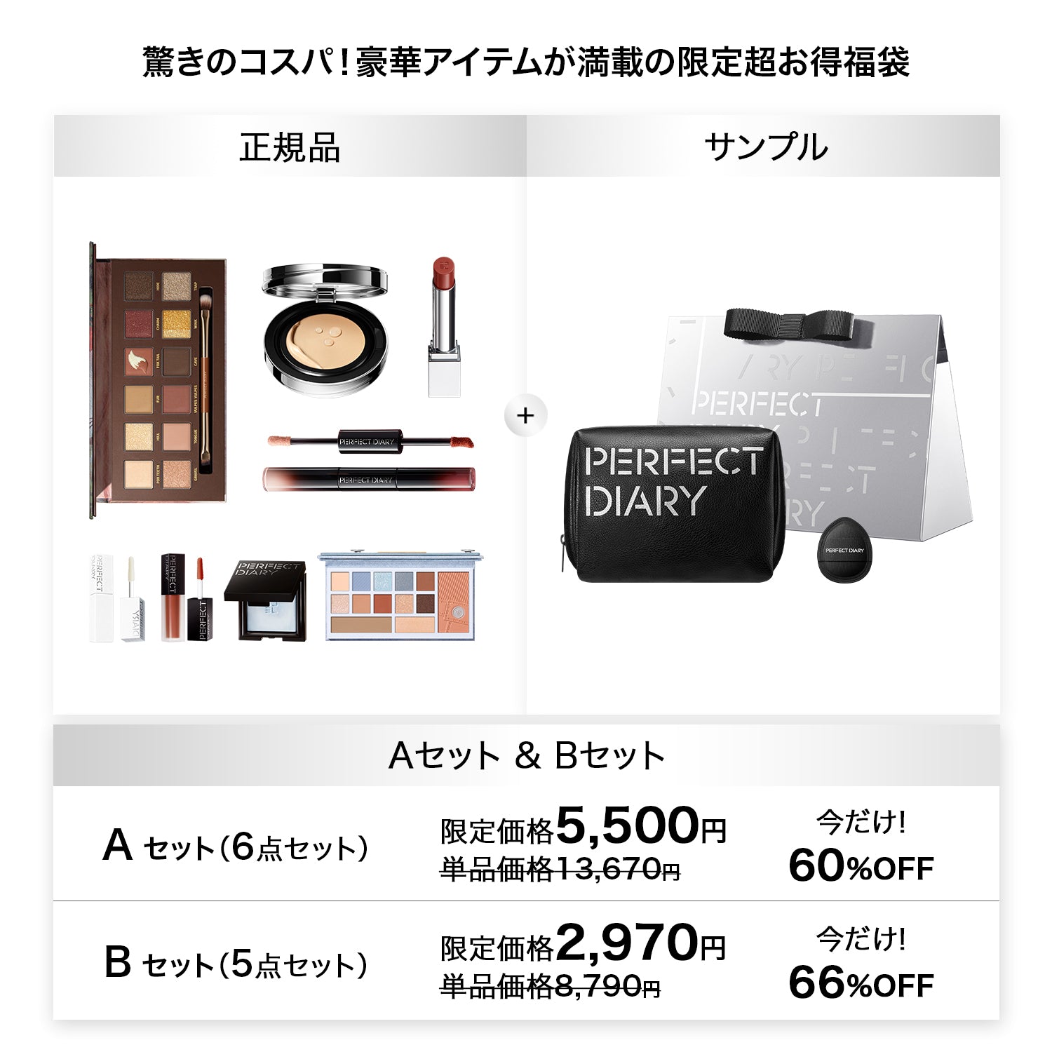 2025 プレミアムラッキーバッグセット A & B