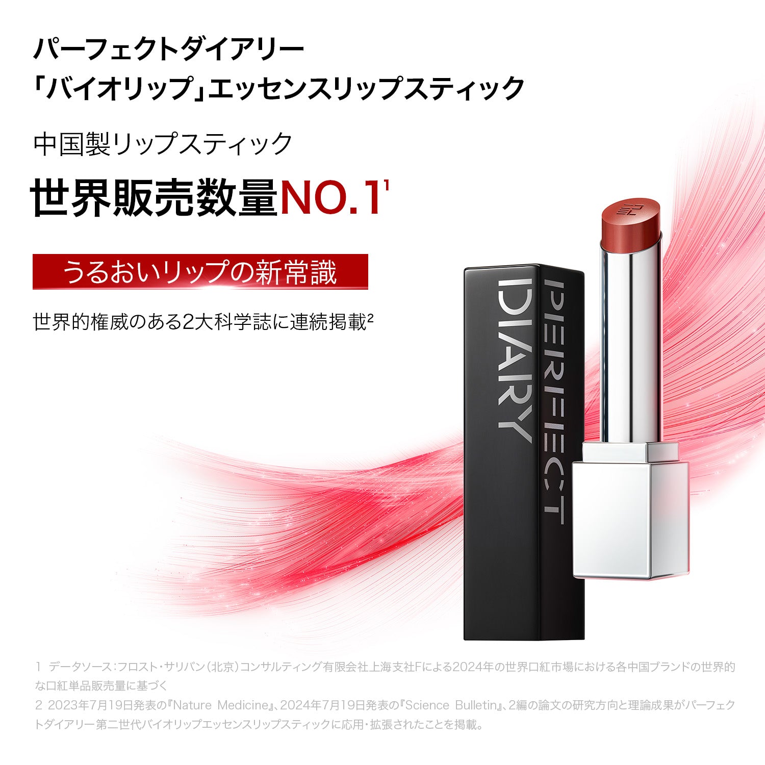 バイオリップ エッセンス リップスティック 723 & 725