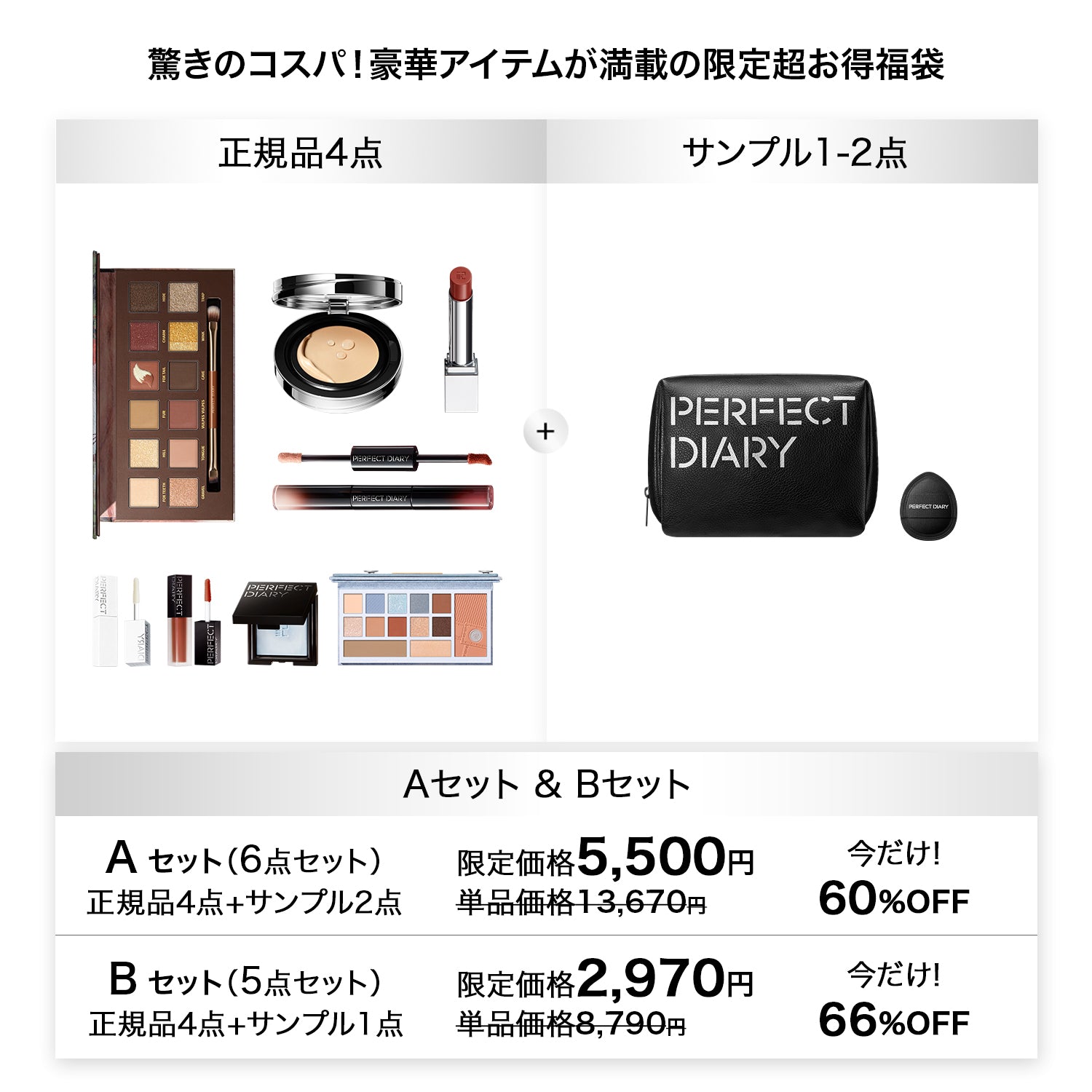 2025 プレミアムラッキーバッグセット A &amp; B